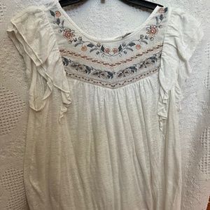 Lucky Brand Peasant Top